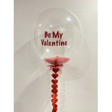Be My Valentine Personalised Bubble